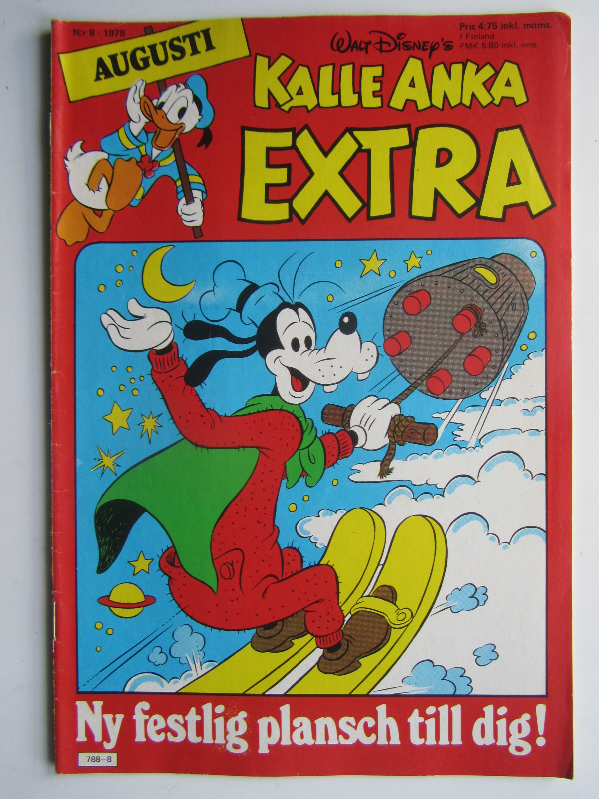 Kalle Anka Extra 1978 08 med poster
