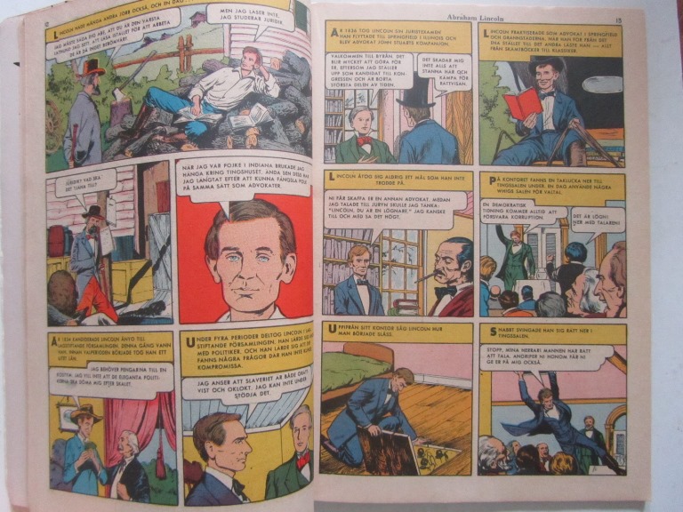 Illustrerade Klassiker 092 Abraham Lincoln 3:e uppl Fn- - 3