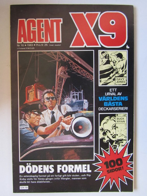 Agent X9 1983 10