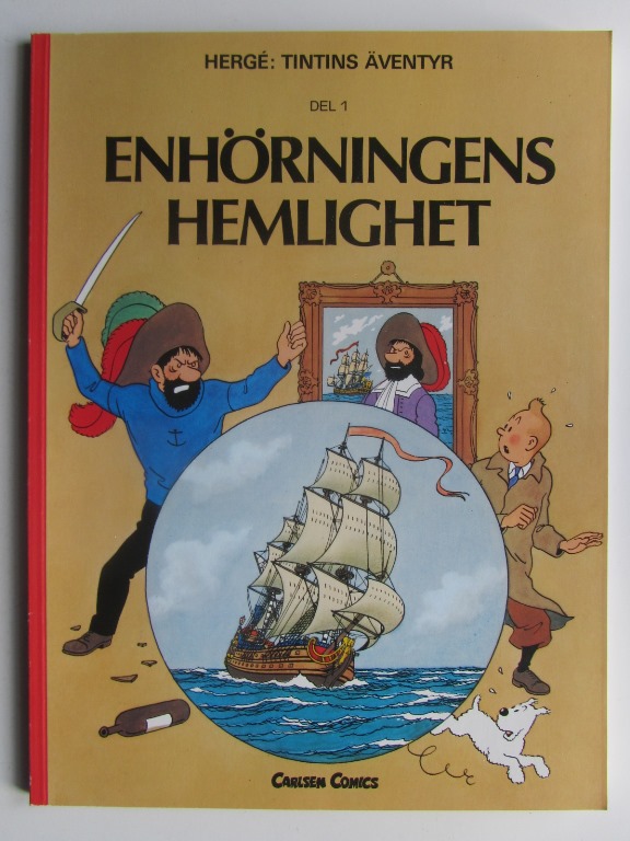 Tintin 11 Enhörningens hemlighet 6:e uppl. 