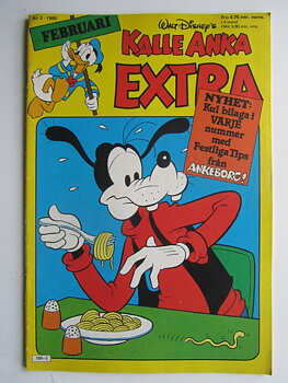 Kalle Anka Extra 1980 02 med bilaga