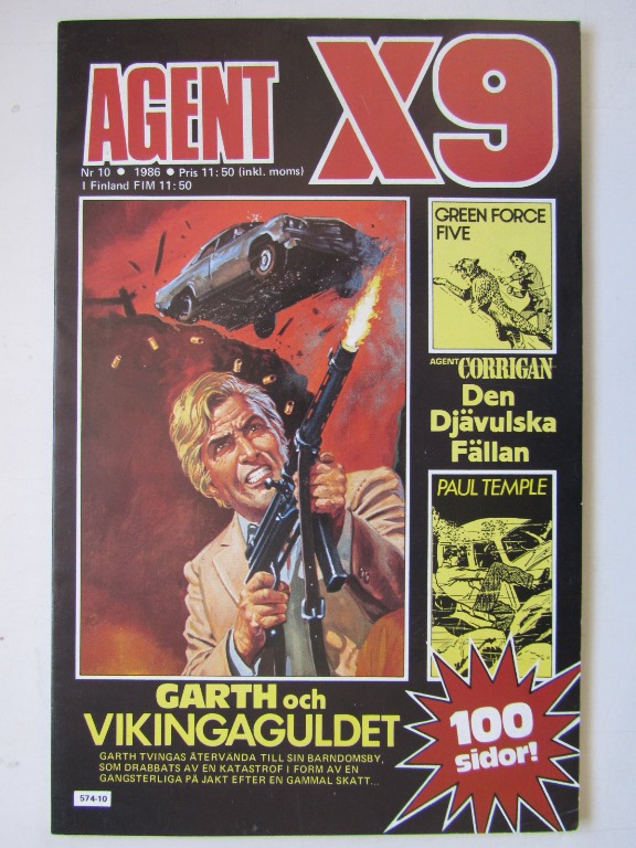Agent X9 1986 10