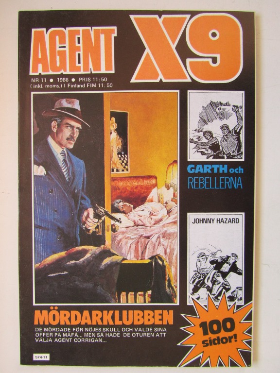 Agent X9 1986 11