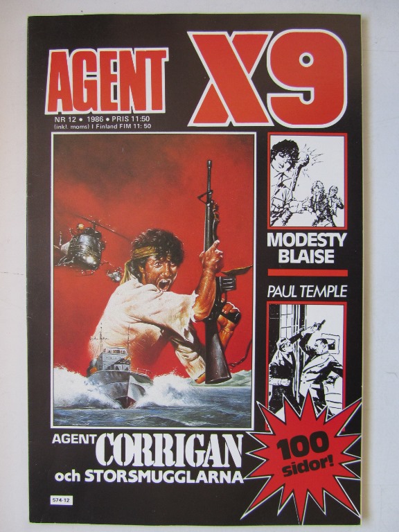 Agent X9 1986 12