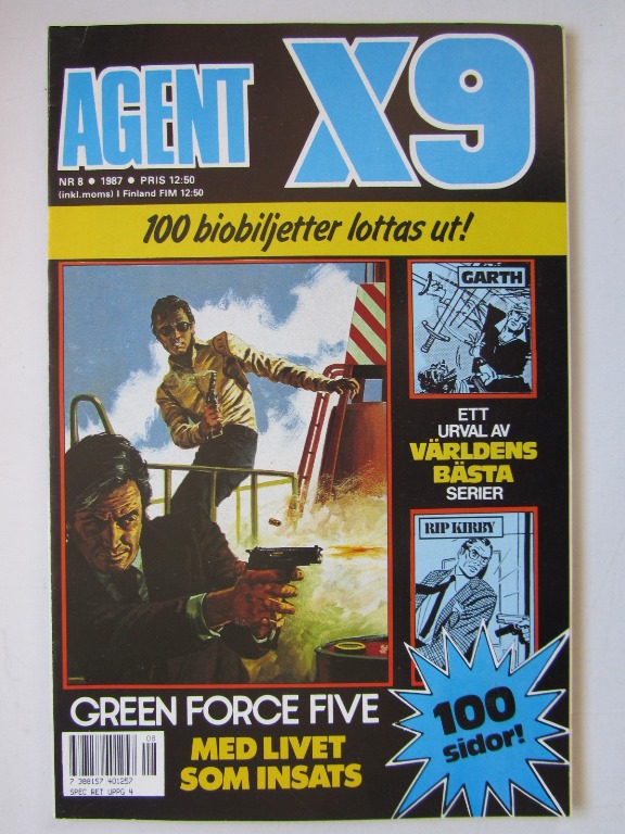 Agent X9 1987 08