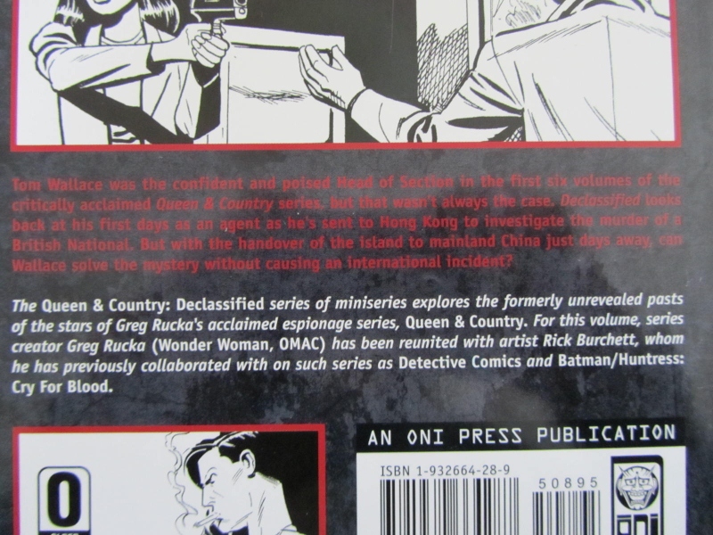 Queen & Country Vol 2 Declassified - 3