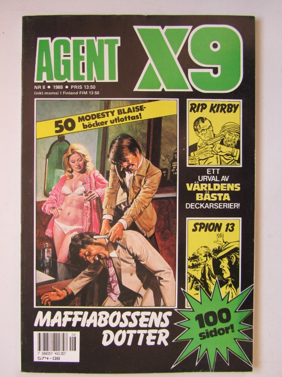 Agent X9 1988 08