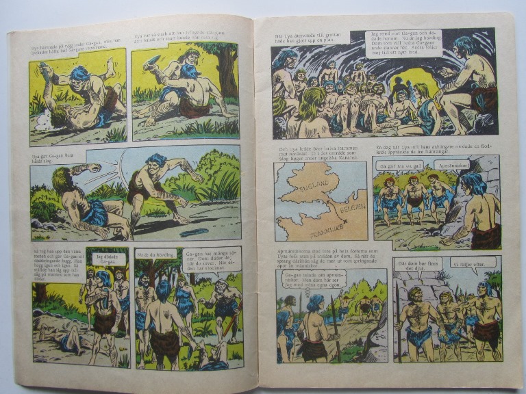 Illustrerade Klassiker 208 Grottfolket från Og 1:a uppl Vg - 3