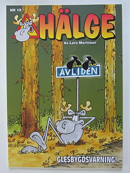 Hälge Julalbum 15 Glesbygdsvarning