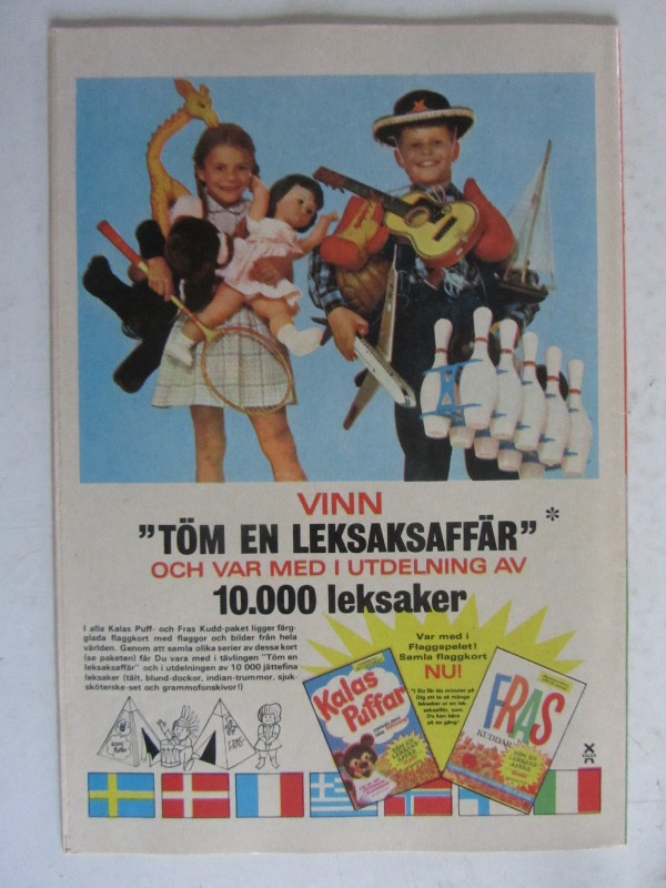 Kalle Anka 1966 24 Vg+ - 2