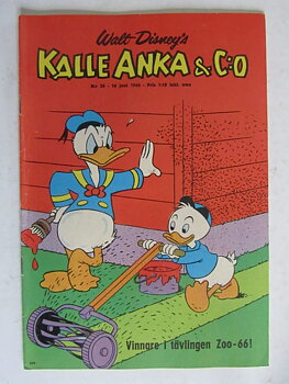 Kalle Anka 1966 24 Vg+