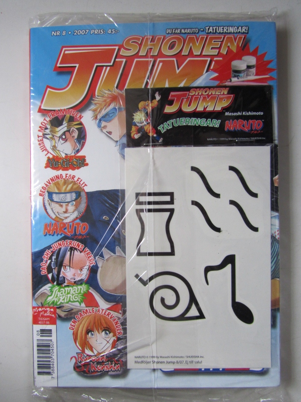 Shonen Jump 2007 08 med bilaga - 2