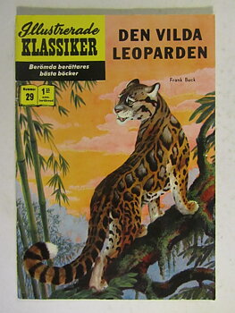 Illustrerade Klassiker 029 Den vilda leoparden 4:e uppl. Fn-