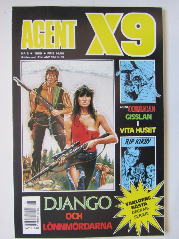 Agent X9 1989 08