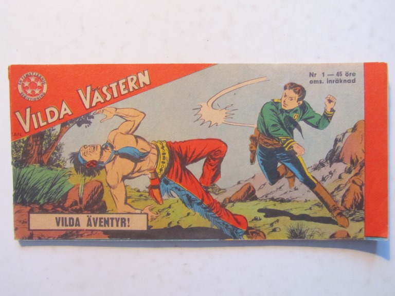 Vilda Västern 1967 01 Vg+