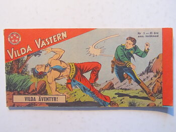 Vilda Västern 1967 01 Vg+