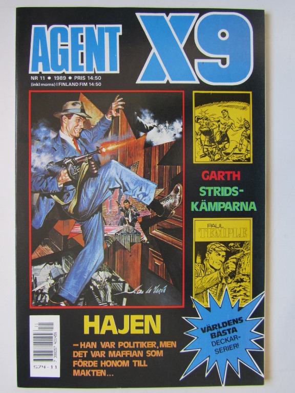 Agent X9 1989 11
