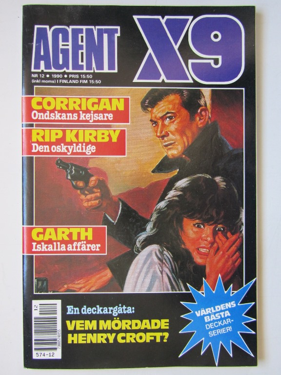 Agent X9 1990 12
