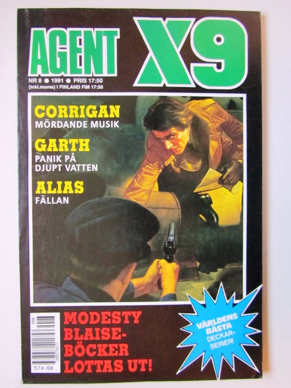 Agent X9 1991 08