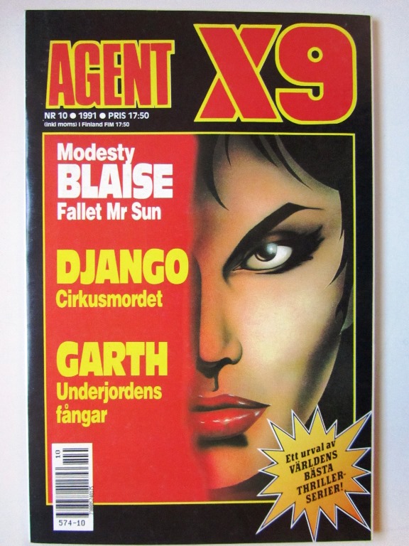 Agent X9 1991 10
