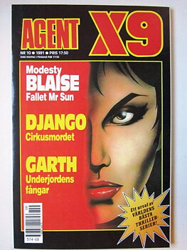 Agent X9 1991 10