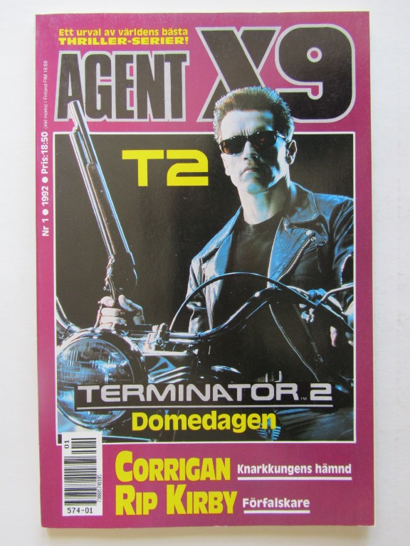 Agent X9 1992 01 Terminator 2