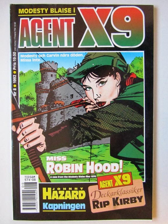 Agent X9 1992 08