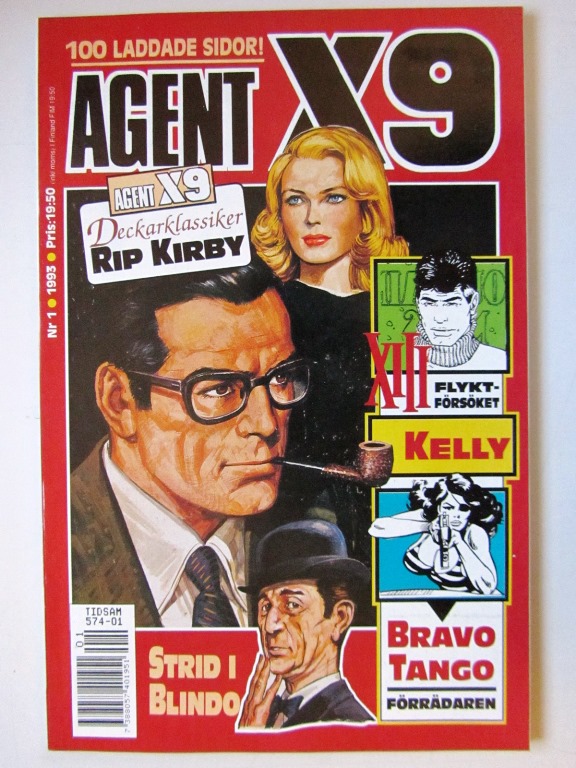 Agent X9 1993 01