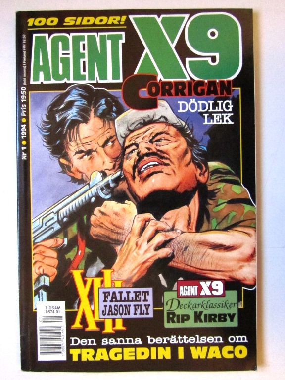 Agent X9 1994 01