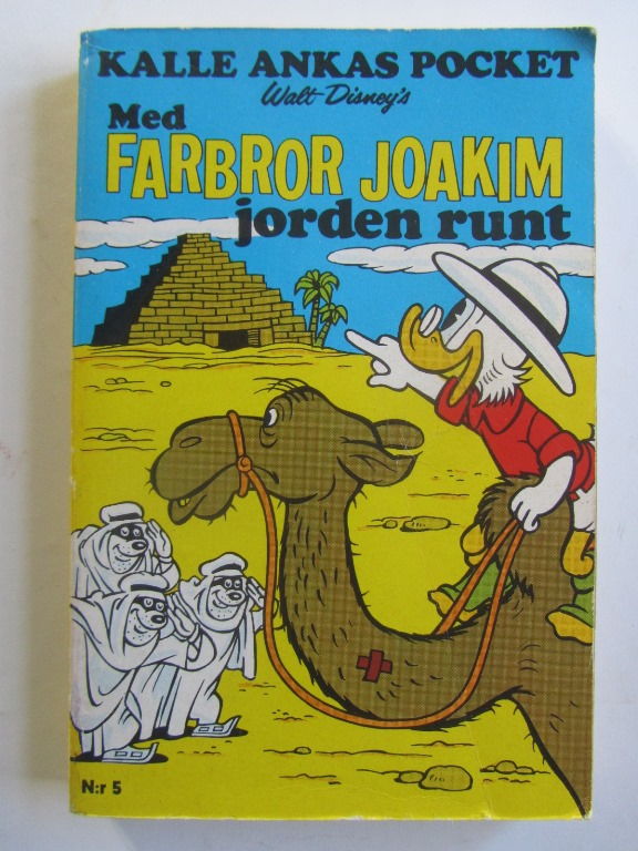 Kalle Ankas pocket 005 Med Farbror Joakim jorden runt 2:a uppl.