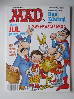 Mad 1991 Mad:s Julpajare
