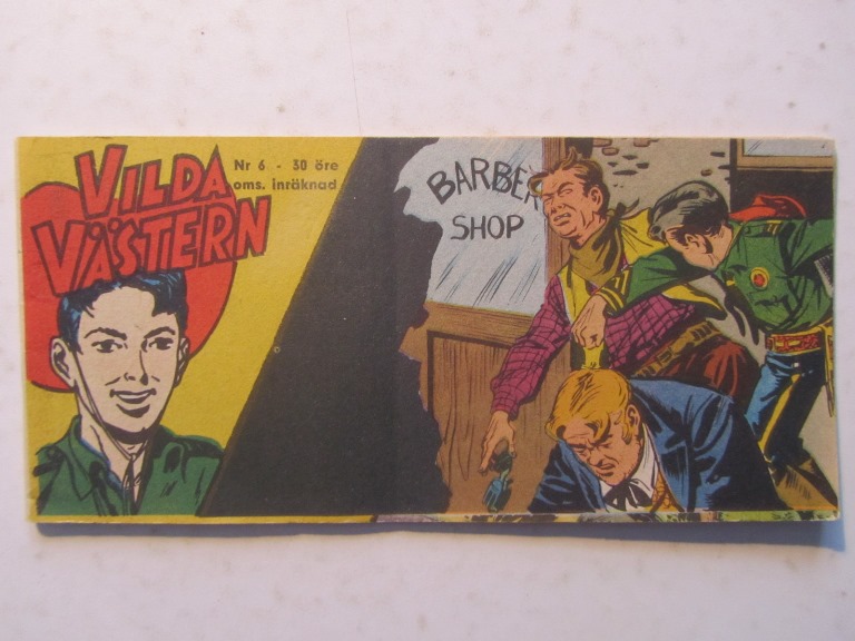 Vilda Västern 1961 06 Vg+