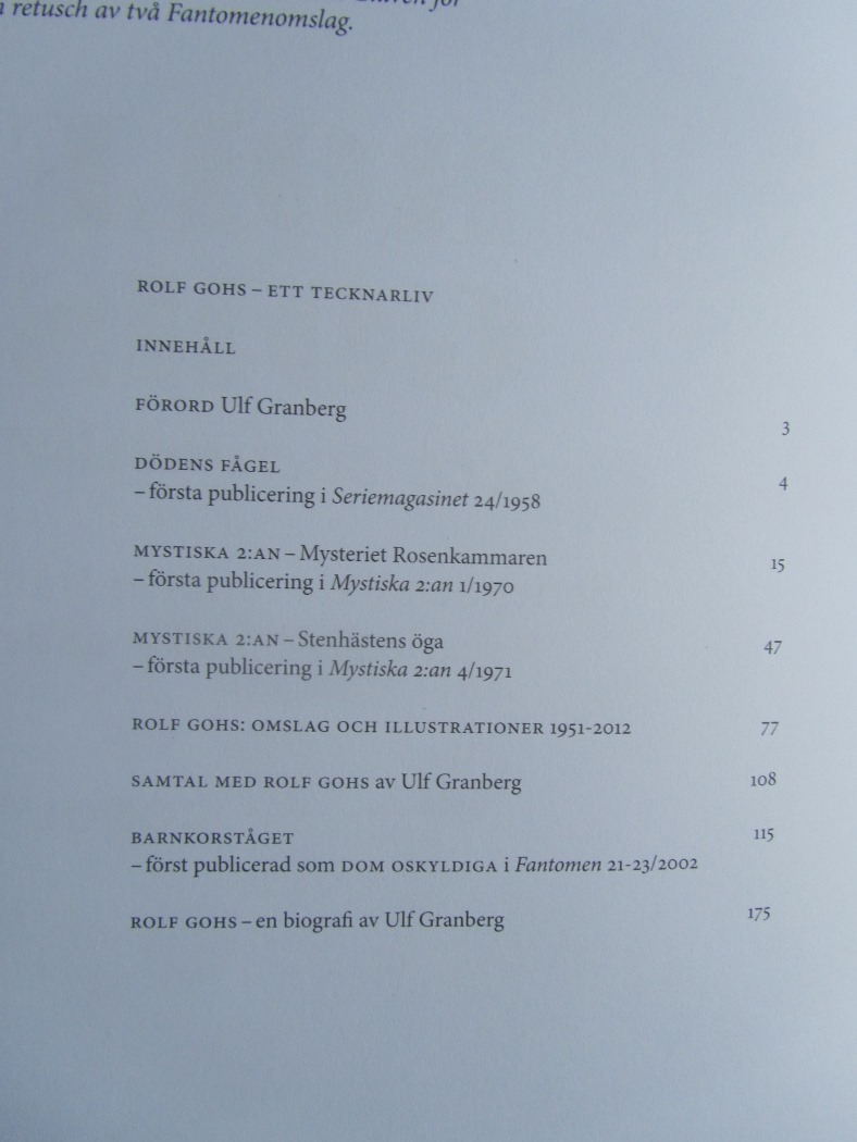 Rolf Gohs Ett tecknarliv - 3