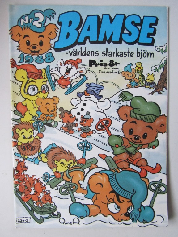 Bamse 1988 02 med poster