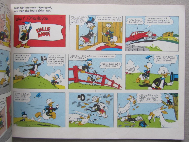 Kalle Anka Julbok 1977 - 3