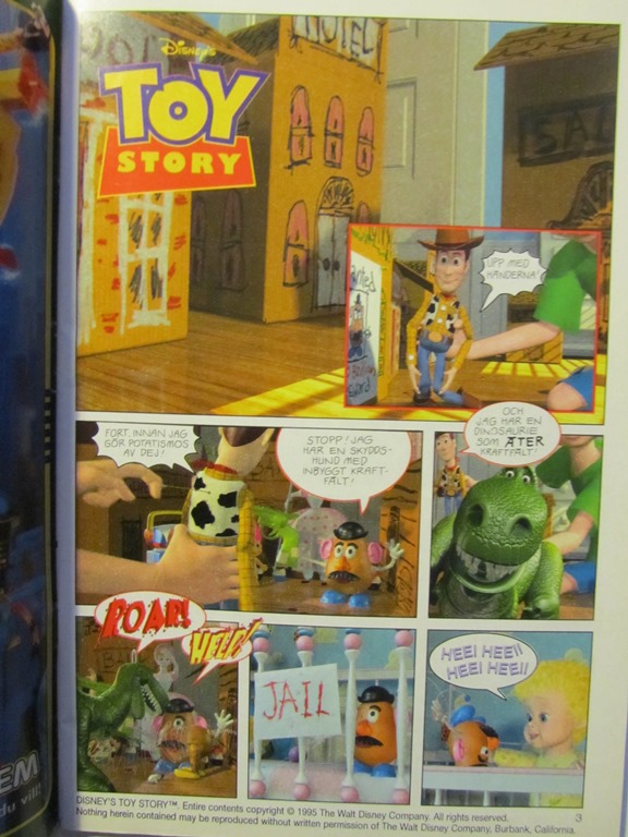 Kalle Anka & Co 1996 15/16 med Toy Story poster - 3