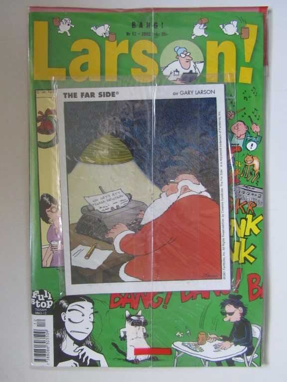 Larson 2002 12 med kylskåpsmagnet