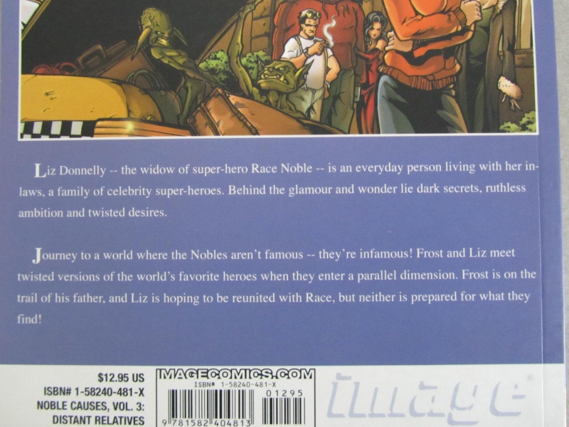 Noble Causes Vol 3 Distant Relatives - 3