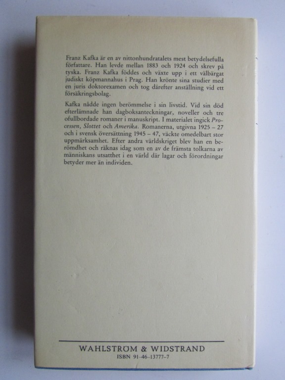 Kafka, Franz Slottet inbunden - 2