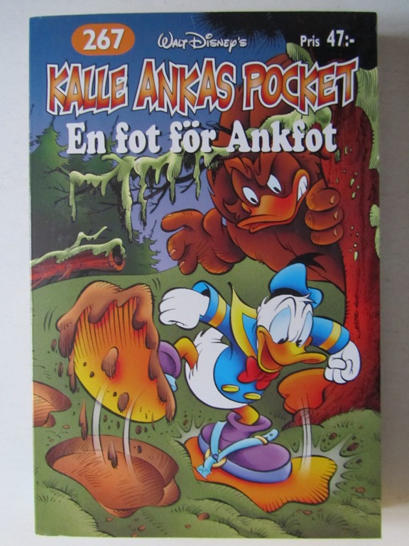 Kalle Ankas pocket 267 En fot för Ankfot