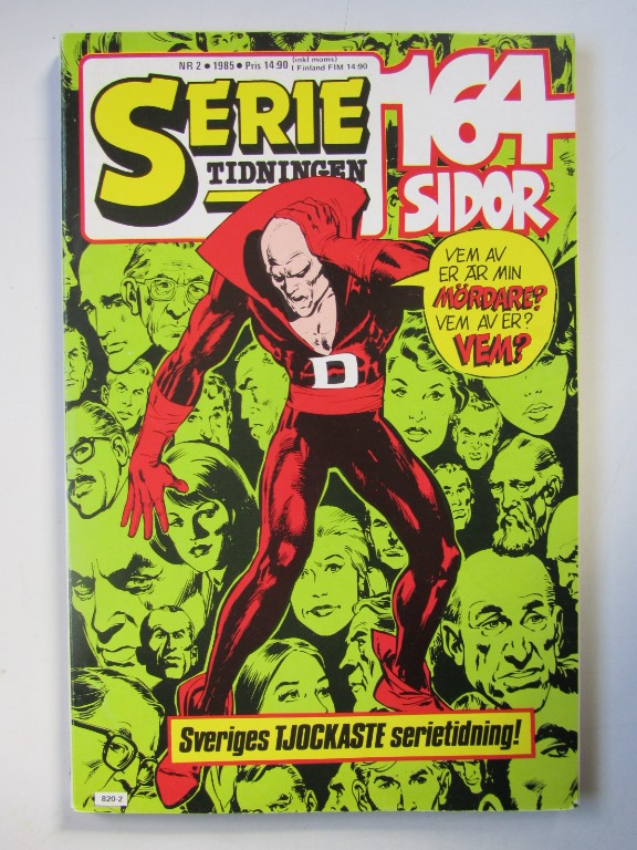 Serietidningen 1985 02 Vg+