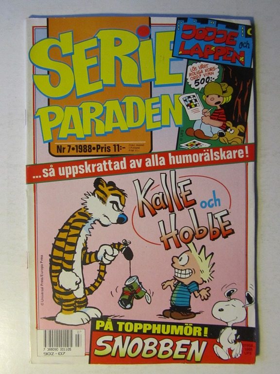 Serieparaden 1988 07