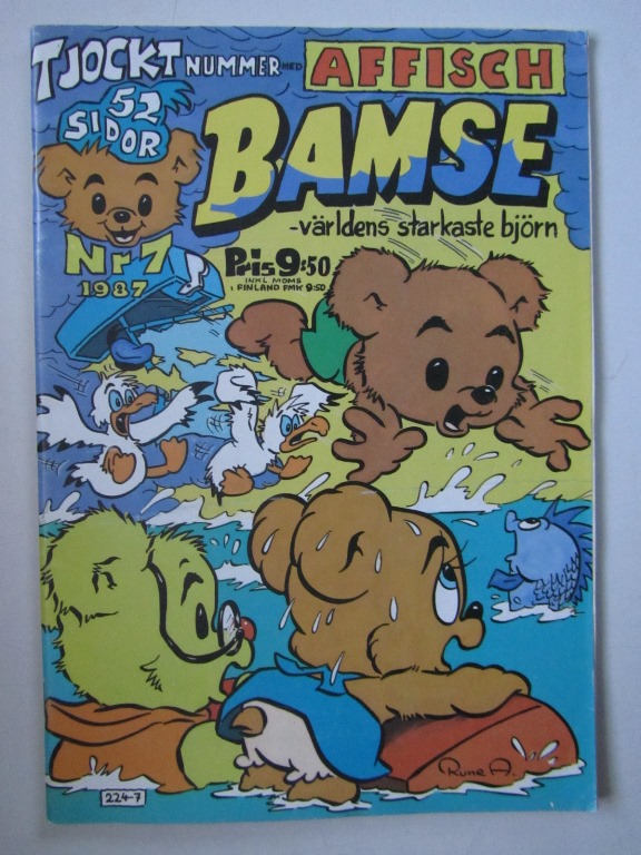 Bamse 1987 07