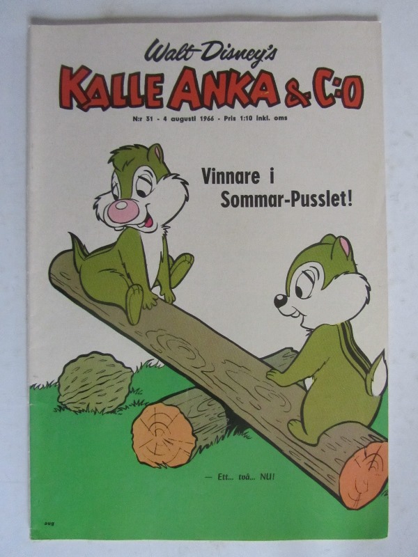 Kalle Anka 1966 31 Fn-