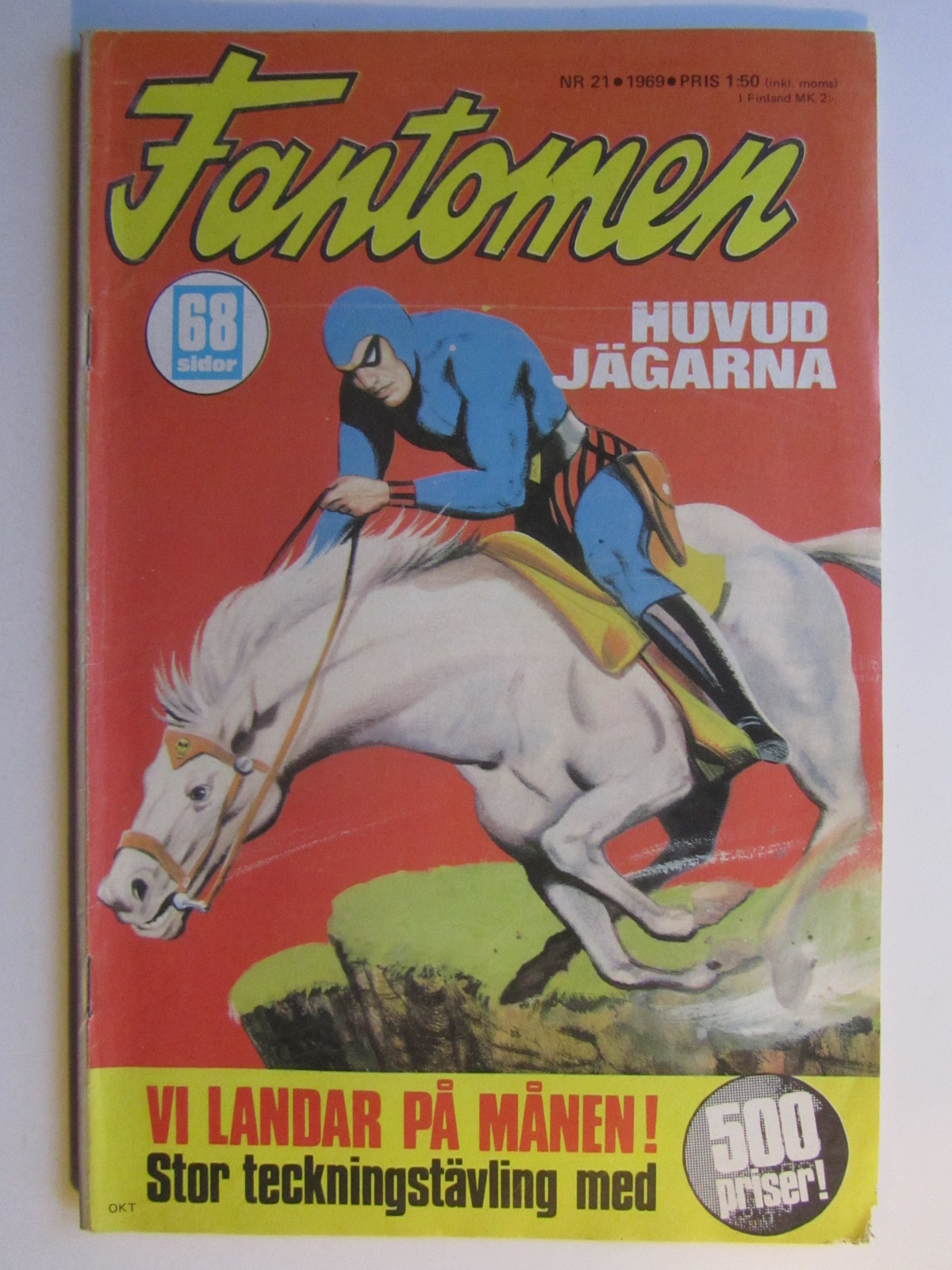 Fantomen 1969 21 Vg