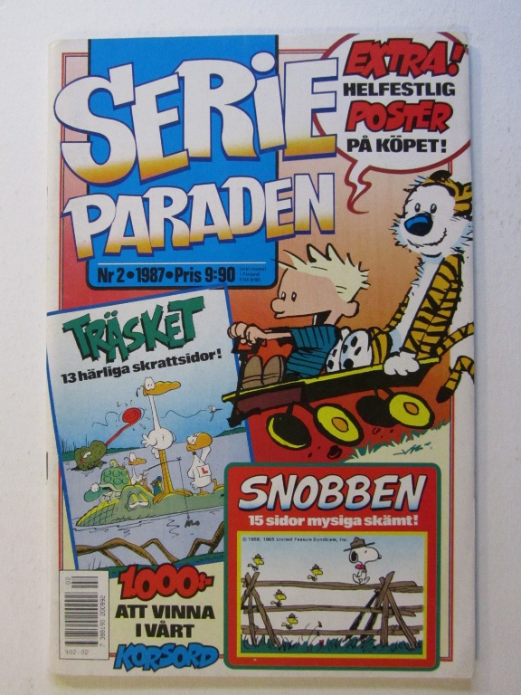 Serieparaden 1987 02 Fn med poster