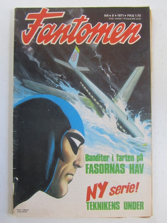 Fantomen 1971 09 Vg