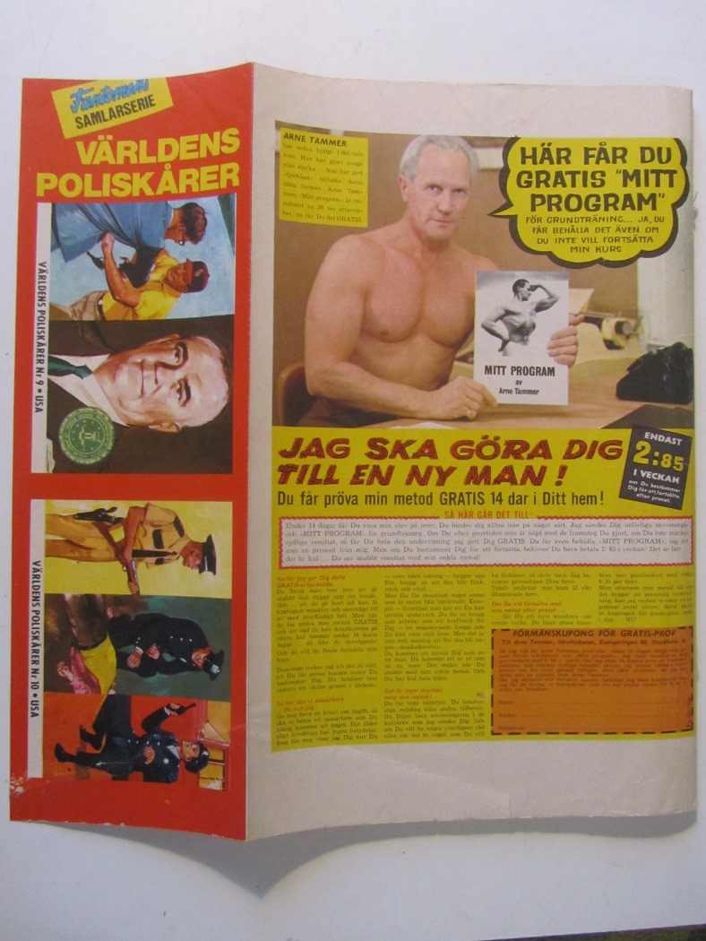Fantomen 1968 20 Vg - 2