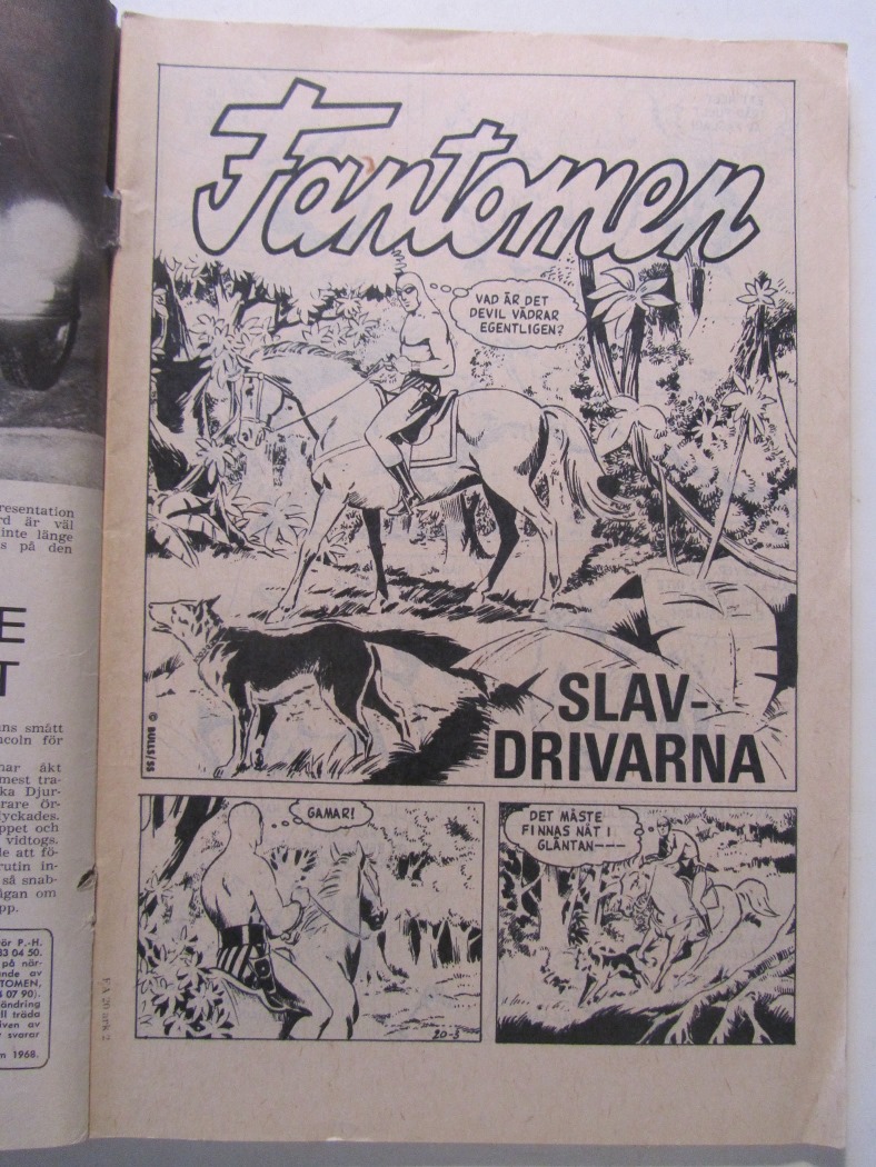 Fantomen 1968 20 Vg - 3