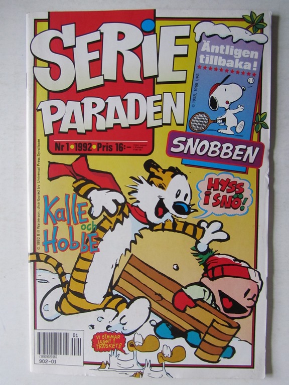 Serieparaden 1992 01